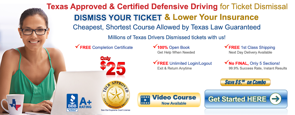 Texas approved defensive driving online